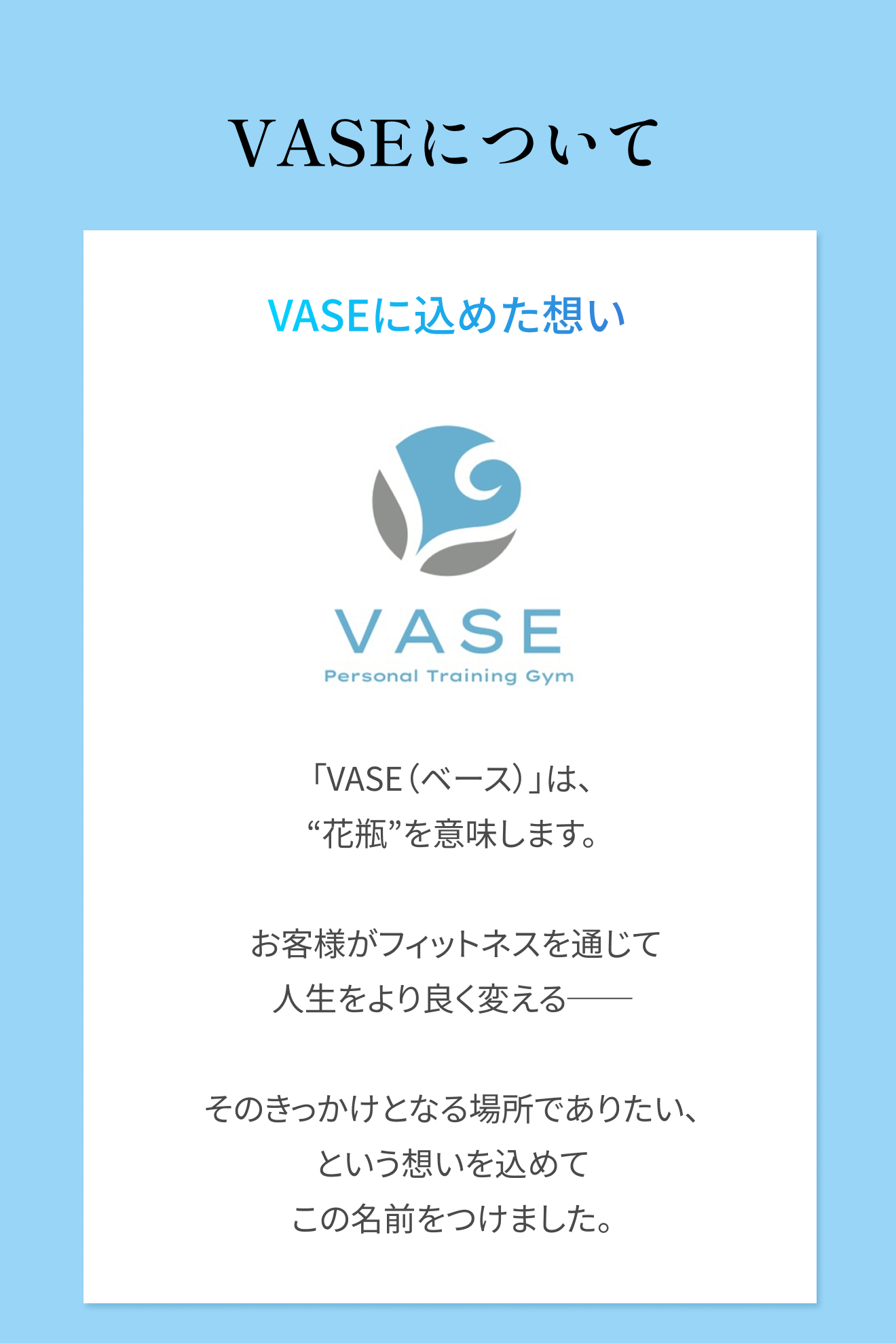 VASEについて